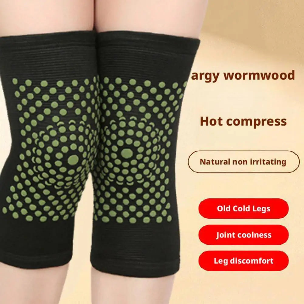 Self-Heating Tourmaline Knee Brace Sleeves – Far Infrared Warmth