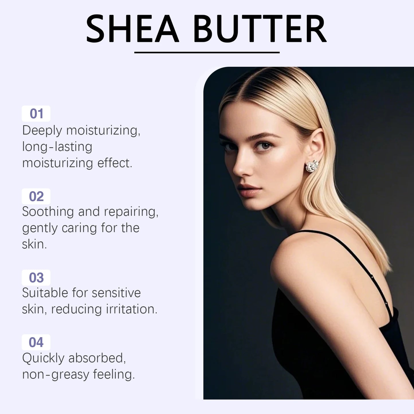 Shea Butter Cream for Acne, Sebum Control & Skin Repair