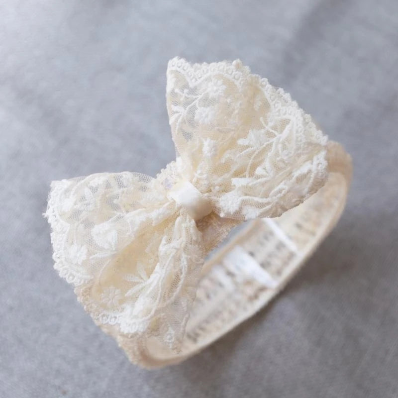 Baby Girl Lace Bowknot Headband | Toddler Princess Hairband