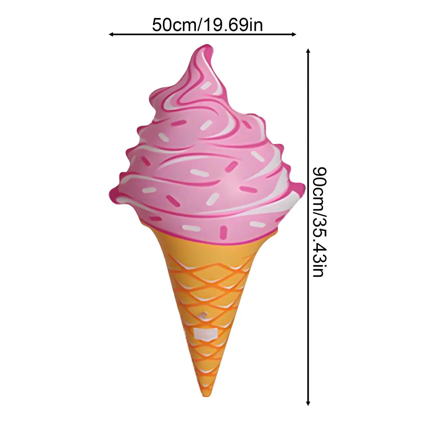 Giant Ice Cream Cone Balloon | Party Decor & Photo Prop