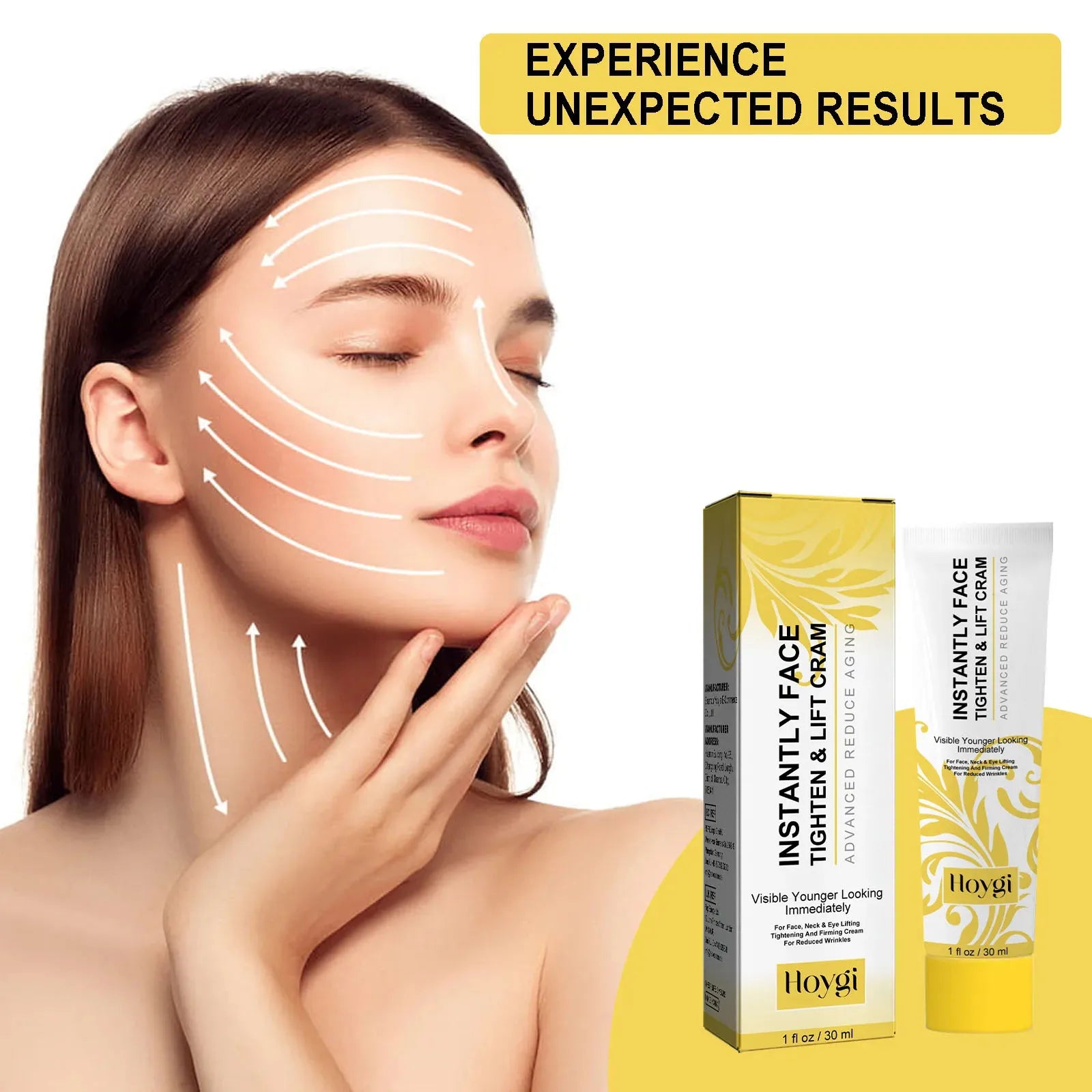 Firming Face Cream Wrinkle Removal Reduce Puffiness Forehead Fine Line Lifting Tighten Moisturizing Brightening Anti Aging Cream Peaceful Pleasures Health and Wellness
