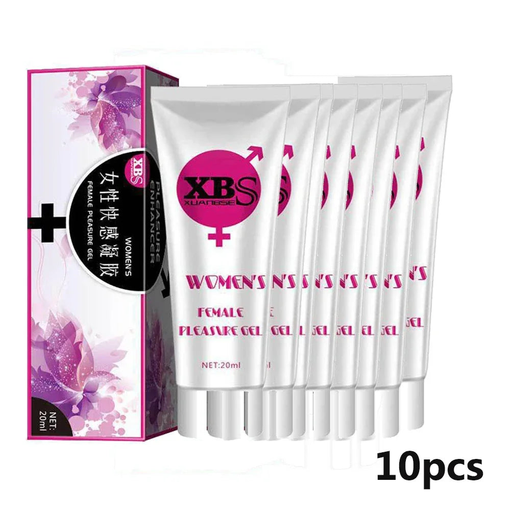 Female Pleasure Gel – Intimate Arousal Gel for Women Peaceful Pleasures Health and Wellness 20ml X10