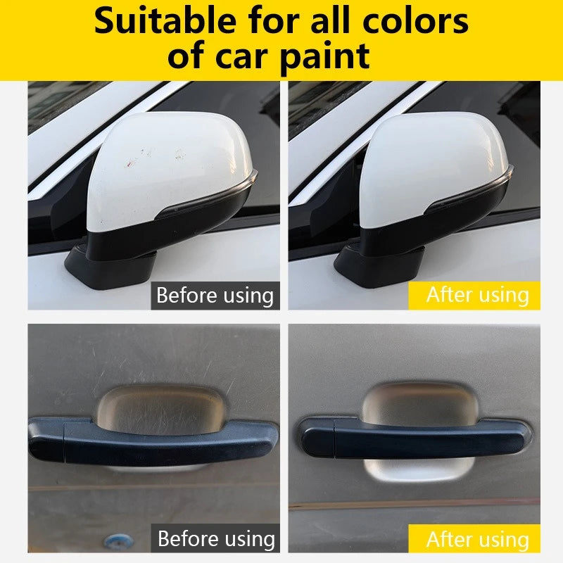 2Pcs Automobile Scratch Repair Cloth Metal Surface Polishing Cloth Nano-glossy Surface Scratch Quick Repair Tool Peaceful Pleasures Health and Wellness