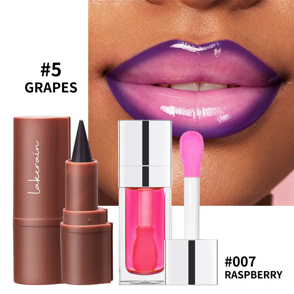 Lip Liner & Gloss Set – Long-Lasting Moisturizing Duo