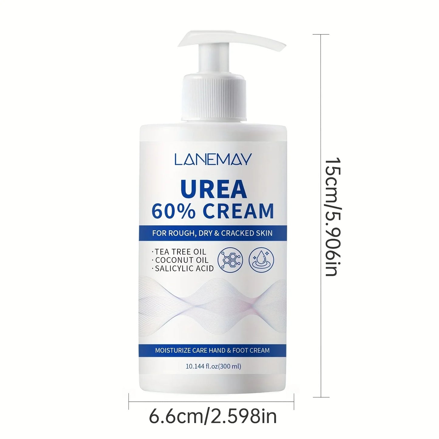 Urea 60% Cream – Hands & Feet Deep Hydration | Tea Tree Oil