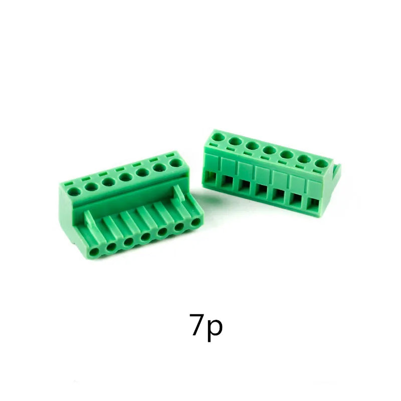 10PCS 2EDGK 5.08mm TERMINAL BlOCK 5.08 PLUG-IN PCB CONNECTOR 2EDG PCB 2PIN /3P/4P/5P/6P/7P/8P/9P/10P Peaceful Pleasures Health and Wellness 7P