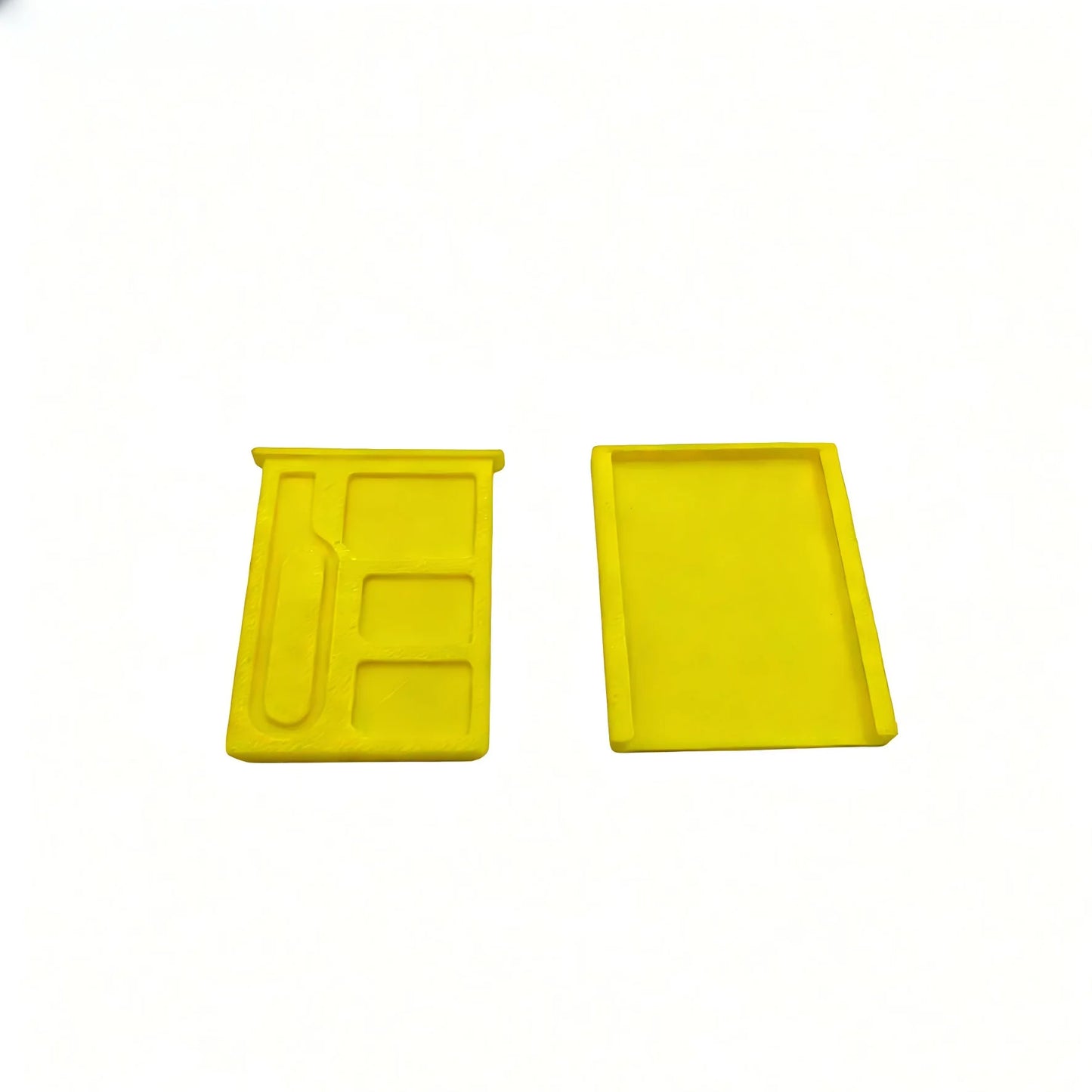 SIM Card Storage Box, Portable Secure Storage Of Mobile Phone Memory Cards,2-Slots-SIM Card+1-Slots-Cards-Pin+1-Slot TF-Card Peaceful Pleasures Health and Wellness yellow