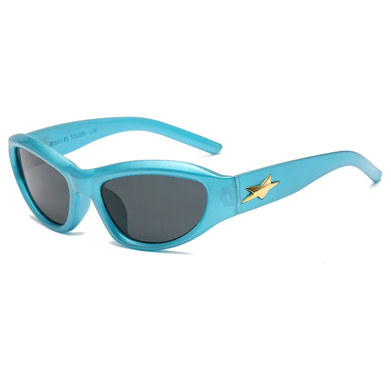 Cat Eye Steampunk Sunglasses UV400 | Vintage Unisex Eyewear