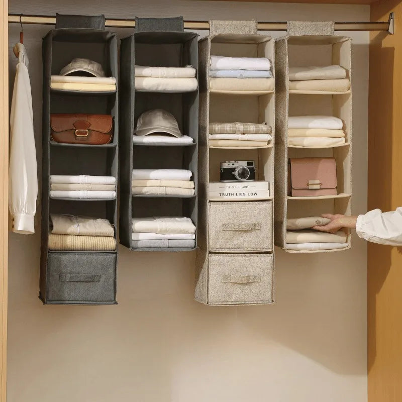 Multi-Layer Hanging Wardrobe Organizer – Bras, Socks & Underwear
