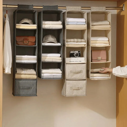 Multi-Layer Hanging Wardrobe Organizer – Bras, Socks & Underwear Hanging Closet Organizer Oasis Select