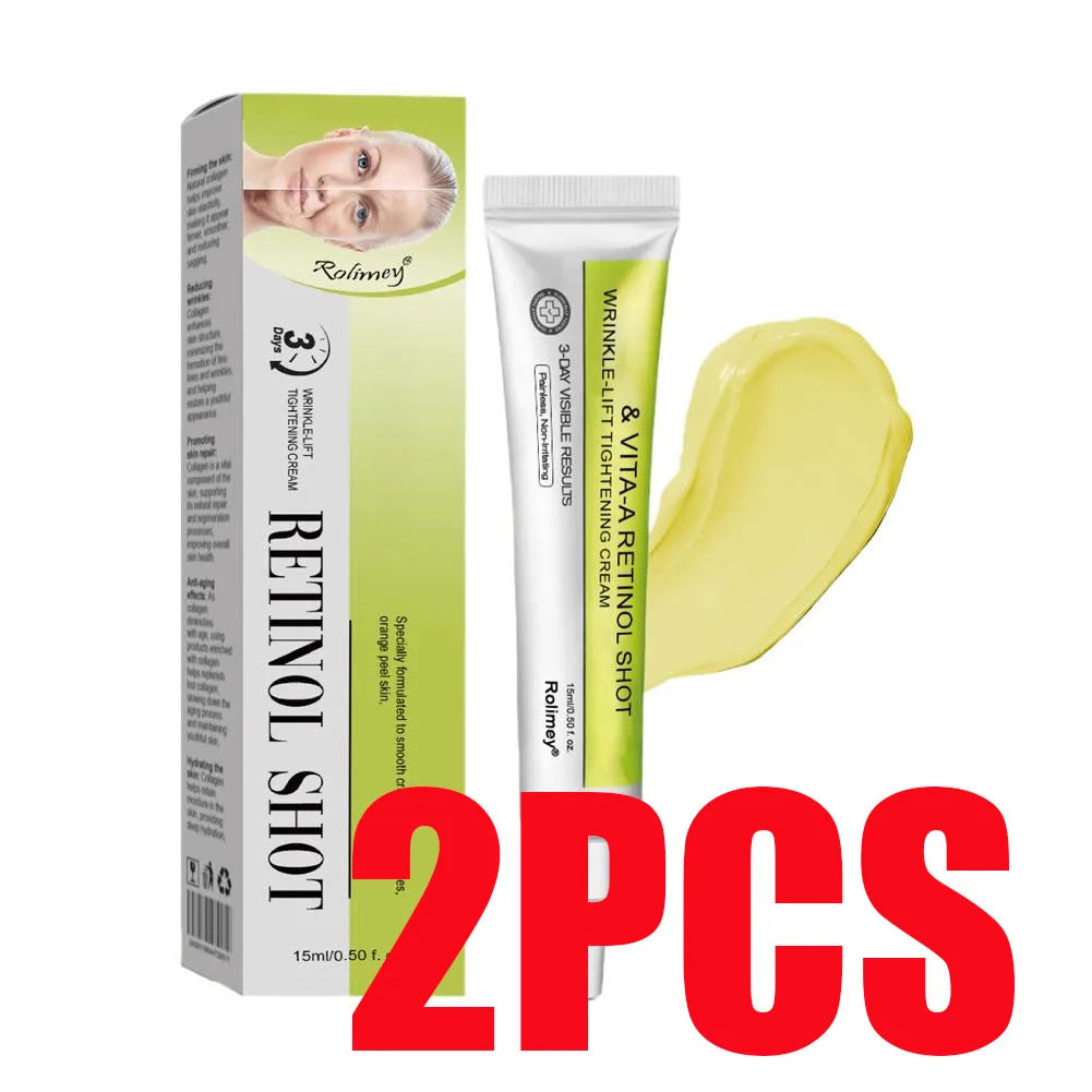 Tightening Retinol Cream Firming Brightening Deep Hydration Night Cream, Barrier Support for Dry Sensitive Skin Care for Women Peaceful Pleasures Health and Wellness 2PCS