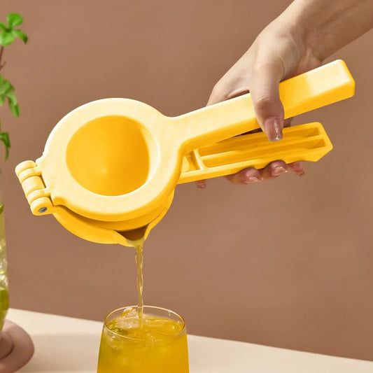 WORTHBUY Lemon Squeezer Plastic Citrus Press Kitchen Fruit Tools Manual Fruit Juicer Orange Fruit Extractor Hand Lemon Press Peaceful Pleasures Health and Wellness