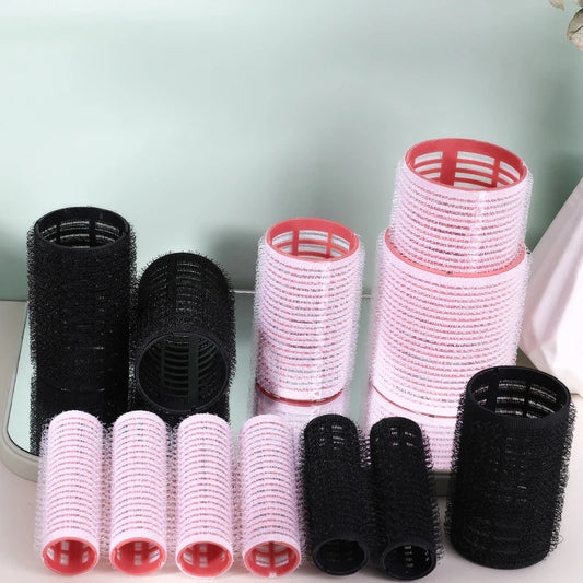 6-Piece Self Grip Heatless Hair Roller Set – Multi-Size Curlers Heatless Hair Rollers Peaceful Pleasures Health and Wellness