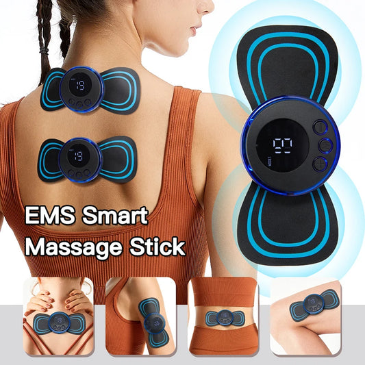 1PC Back Massage Patch, Used To Relieve Muscle Relaxation, With Full Body Digital Display Adjustment Peaceful Pleasures Health and Wellness