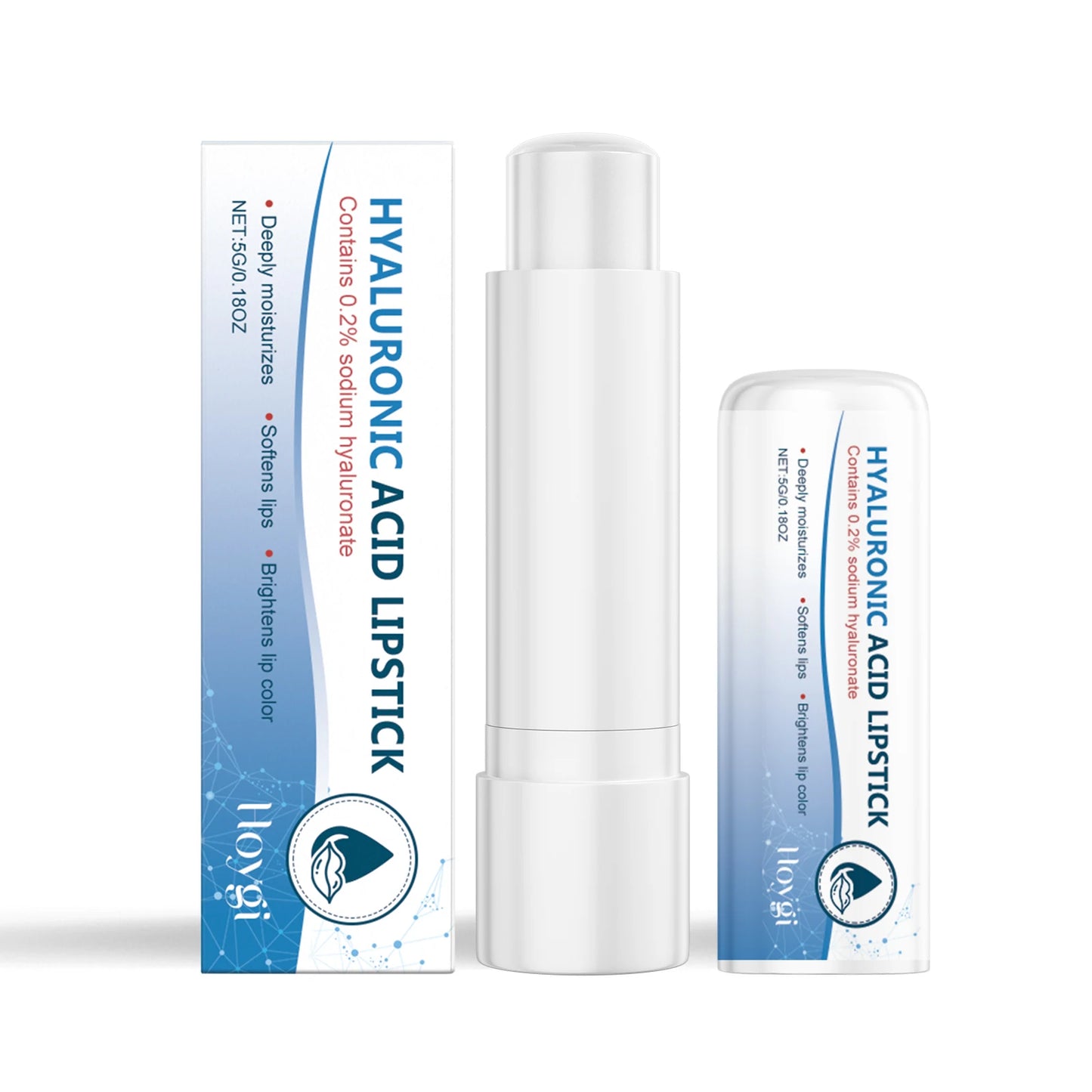 Hyaluronic Acid Lip Balm – Moisturizing & Anti-Crack (1/2/3 Pack)