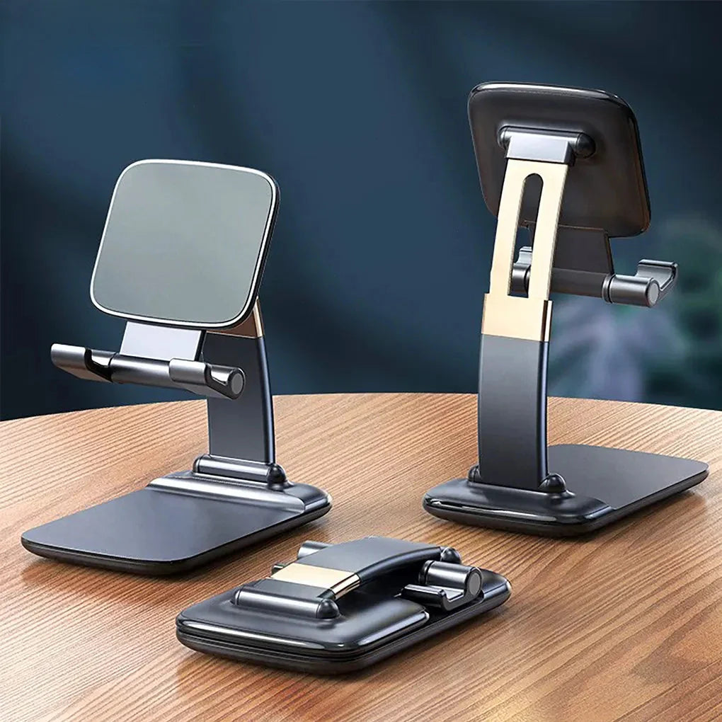 Foldable Phone & Tablet Desk Stand – Universal Portable Holder