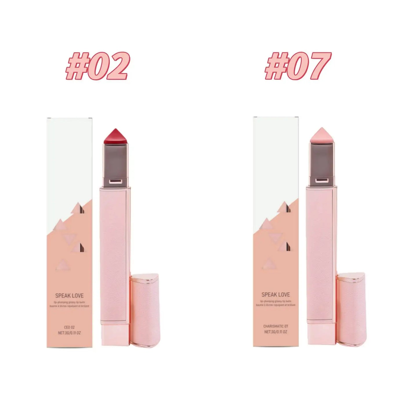 2-in-1 Matte Lipstick & Moisturizing Lip Balm | 7 Shades