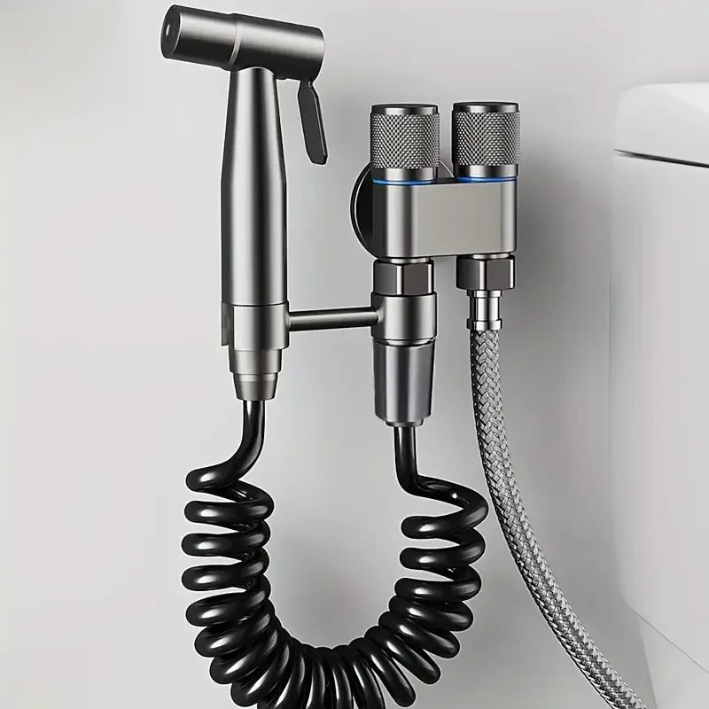 Wall Mounted Dual Outlet Mop Faucet | Ceramic Valve