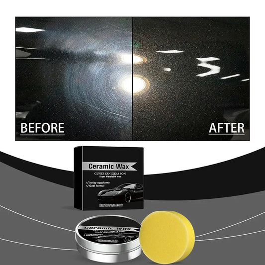 Car Scratch Repair Wax Titanium Ceramic Wax Cream Peaceful Pleasures Health and Wellness