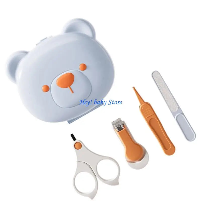 5-in-1 Baby Nail Grooming Kit – Safety Clippers & Travel Case