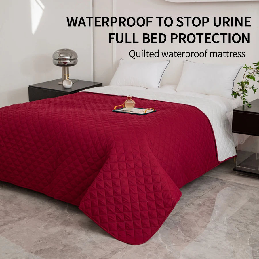 Waterproof Quilted Pet Bed Cover | Dog & Cat Couch Protector