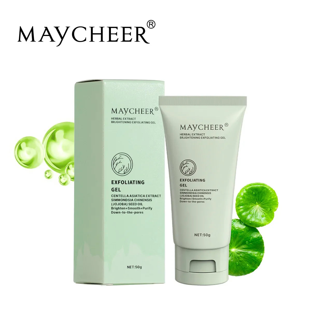 Herbaceous Exfoliating Peeling Gel Face Scrub – Moisturizing