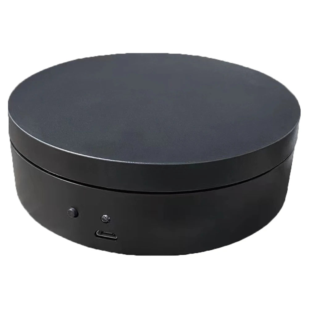 360° Motorized Rotating Display Stand – USB & Battery Turntable