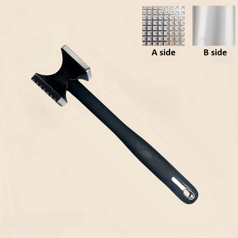 Heavy Duty Stainless Steel Meat Tenderizer Hammer & Mallet