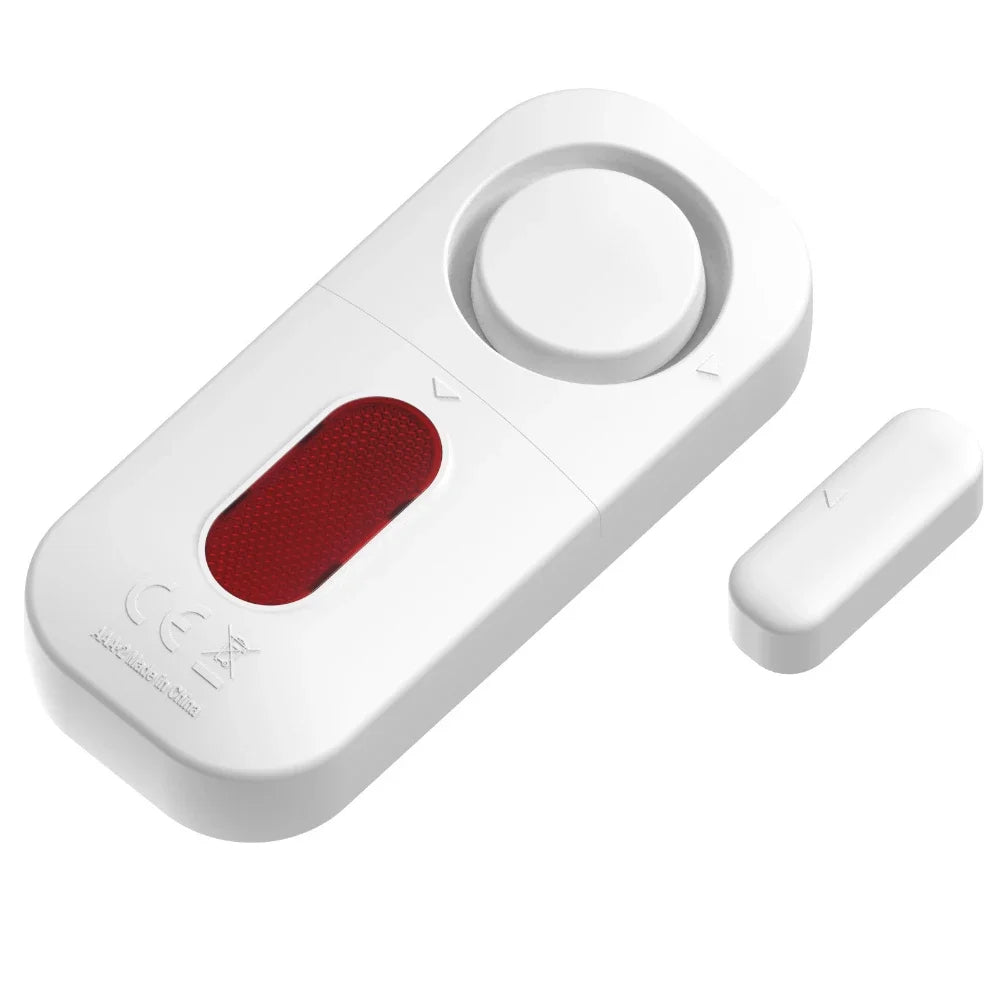 Home Security Burglar Alarm Wireless Door Opening Alarm Anti Theft Intruder Enter House Magnetic Sensor Door Window Entry Alarm Peaceful Pleasures Health and Wellness