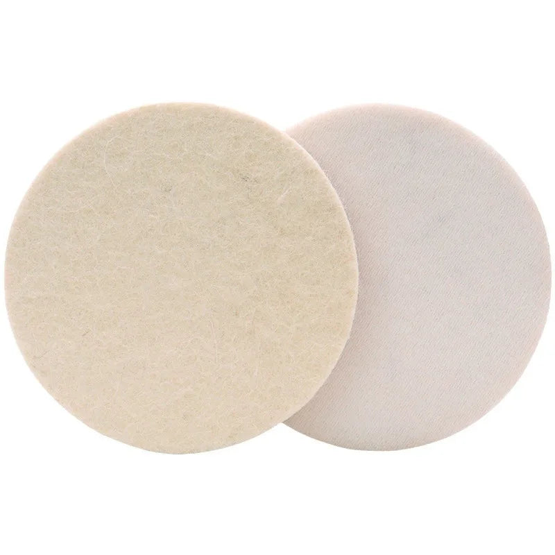 The Polishing Pad Made of Wool Felt Is Suitable for Glass and Stainless Steel Polishing Restoration and Grinding Pads Peaceful Pleasures Health and Wellness