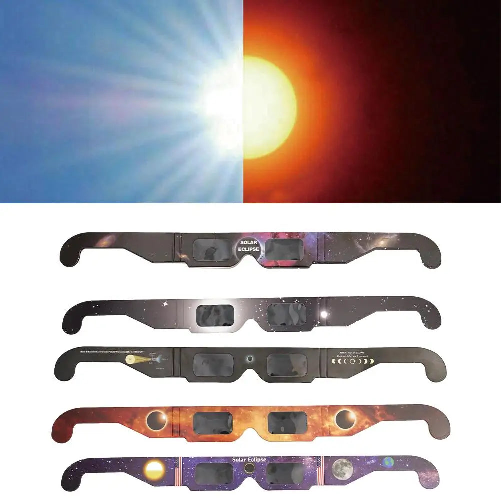 Solar Eclipse Glasses for Safe Viewing Experience Peaceful Pleasures Health and Wellness