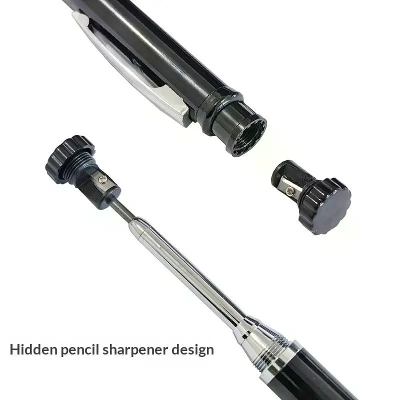 2.8mm Carpenter Mechanical Pencil with Built-in Sharpener