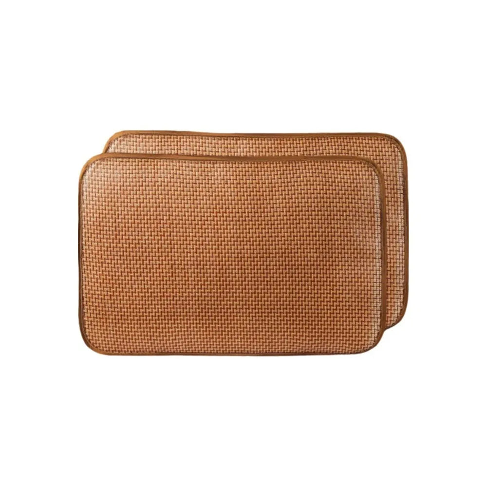 Rattan Bamboo Cool Pillow Covers | Breathable Summer Pillowcases 2pc Cool Pillow Cover Peaceful Pleasures Health and Wellness 50-70cm