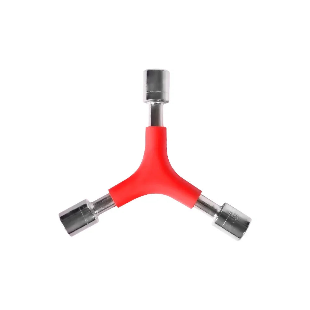 2PCS Y Shape Socket Wrench Bike Allen Wrench Internal Hexagon Wrenches 8/9/10mm 8/10/12mm MTB Road Bicycle Cycling Hex Key Tools Peaceful Pleasures Health and Wellness 2pc Silvery 8-9-10mm