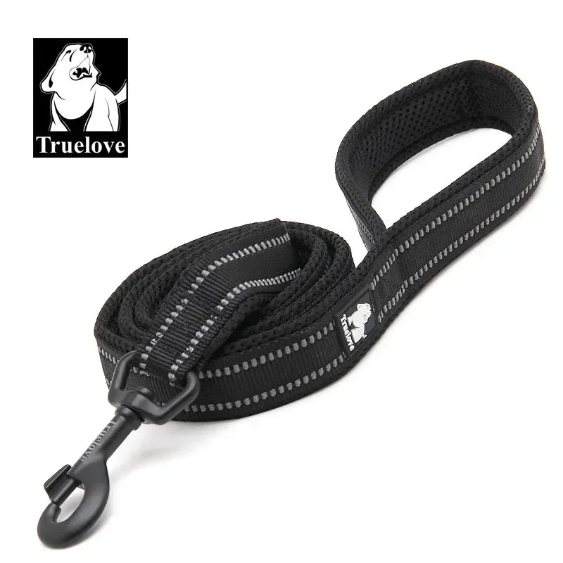Truelove Soft Pet Leash Reflective Nylon Mesh Padded Puppy Large Dog or Cat Walking Training 11 Color 200cm TLL2112 Dropshipping Peaceful Pleasures Health and Wellness black L 2.5cmX200cm Russian Federation