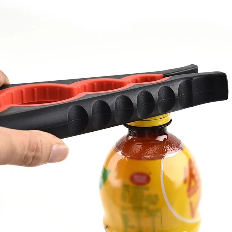 Can Opener Multi Functional Four In One Beverage Bottle Opener Cap Twister Four Position Can Opener Anti Slip Cap Twister Peaceful Pleasures Health and Wellness