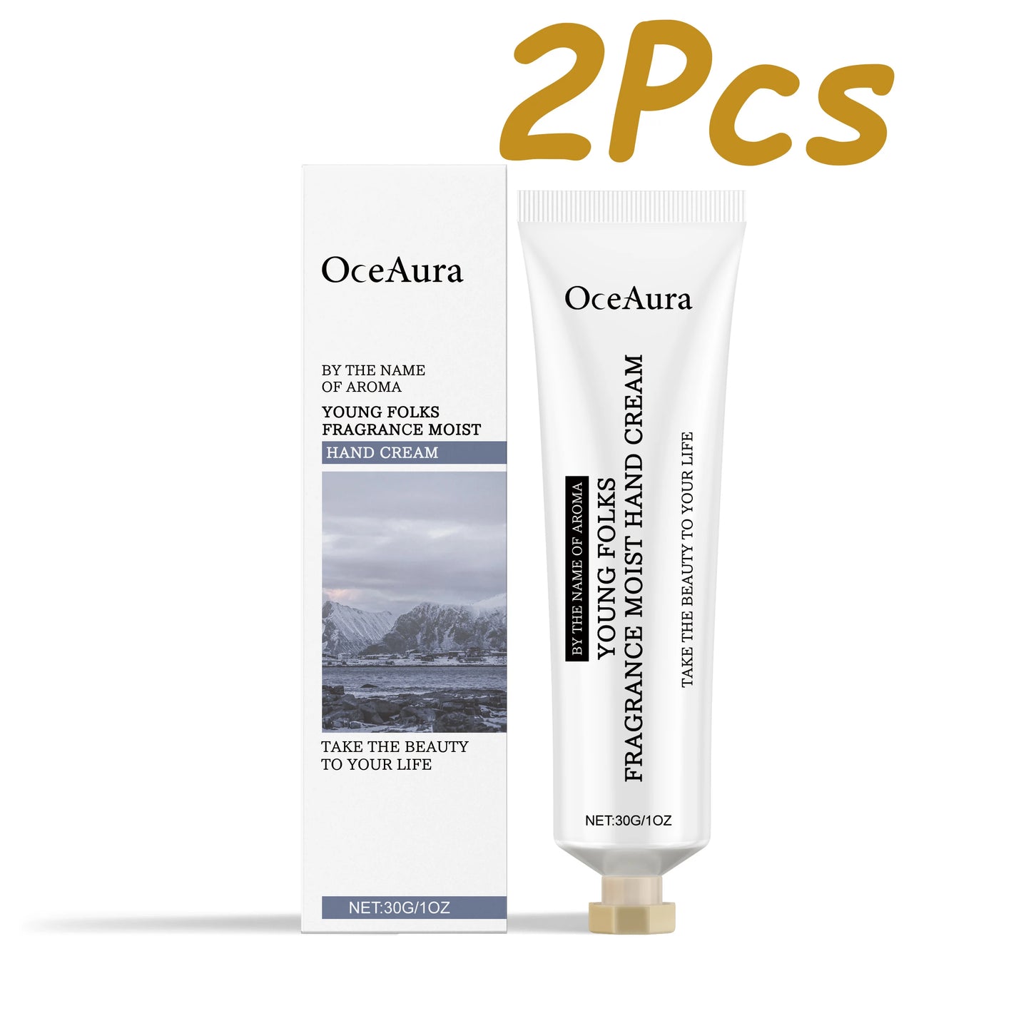 Moisturizing Fragrance Hand Cream Nourishing Anti-Freezing Anti-Cracking Softening Tender Skin Hand Lotion Quick Absorbing Peaceful Pleasures Health and Wellness 2Pcs