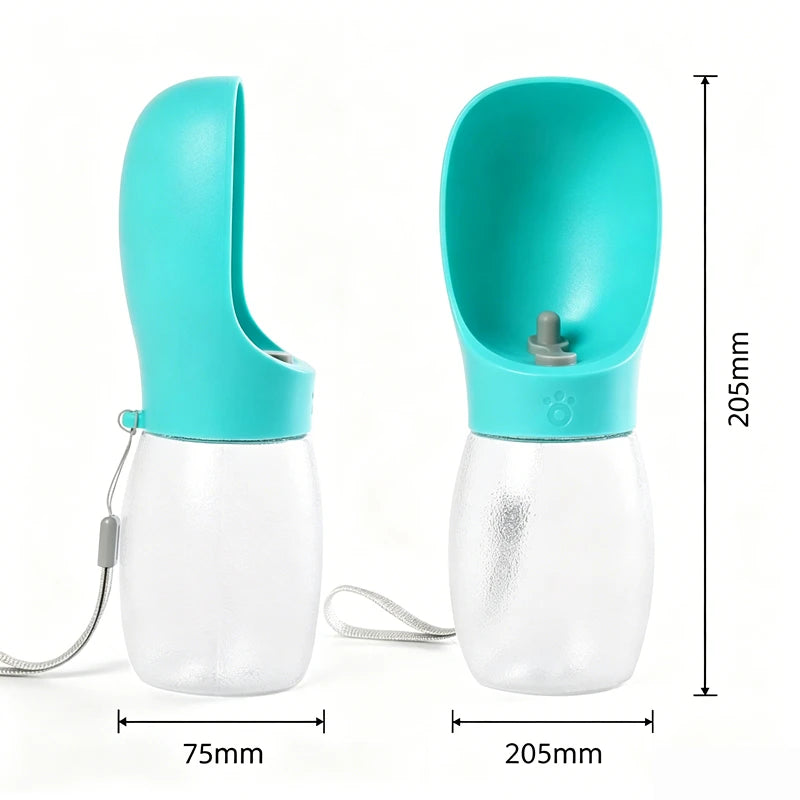 300ML Dog Water Bottle Portable Pet Water Dispenser For Small Big Dogs Cat Walking Outdoor Travel Leakproof Drinking Bowl Feeder Peaceful Pleasures Health and Wellness