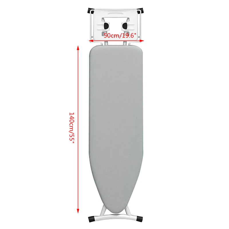 120*37cm/130*50cm/140*50cm Universal Silver Coated Padded Ironing Board Cover Household Heat Resistant Ironing Board Cover Peaceful Pleasures Health and Wellness Large-cover