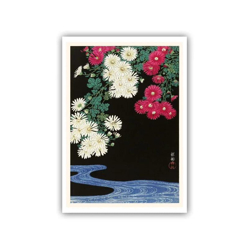 Ohara Koson Japanese Ukiyo-e Canvas Wall Art – Unframed Print