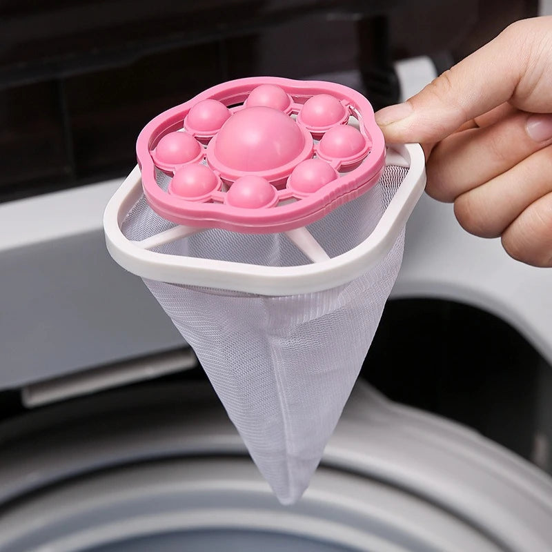 Washing Machine Laundry Ball Filter – 8pc Hair & Lint Remover Laundry Filter Balls Peaceful Pleasures Health and Wellness