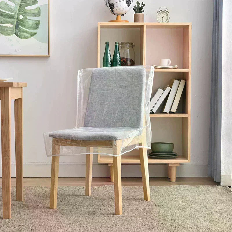 Clear PVC Dining Chair Cover – Waterproof, Oil-Proof & Universal