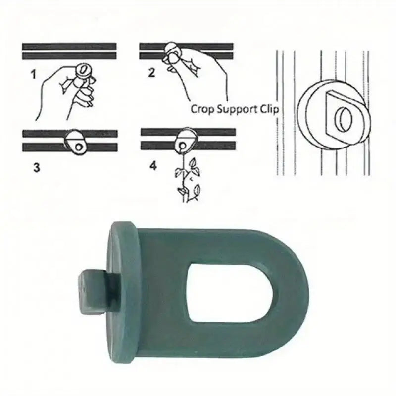 6/30Pcs Greenhouse Hanging Plant Hooks Nylon Roller Track S Hook for Hanging Plants Basket Garden Greenhouse Hanging Accessory Peaceful Pleasures Health and Wellness