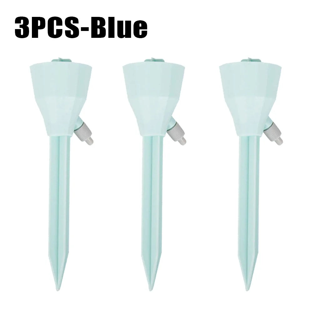 Adjustable Self-Watering Drip Spikes for Indoor & Outdoor Plants
