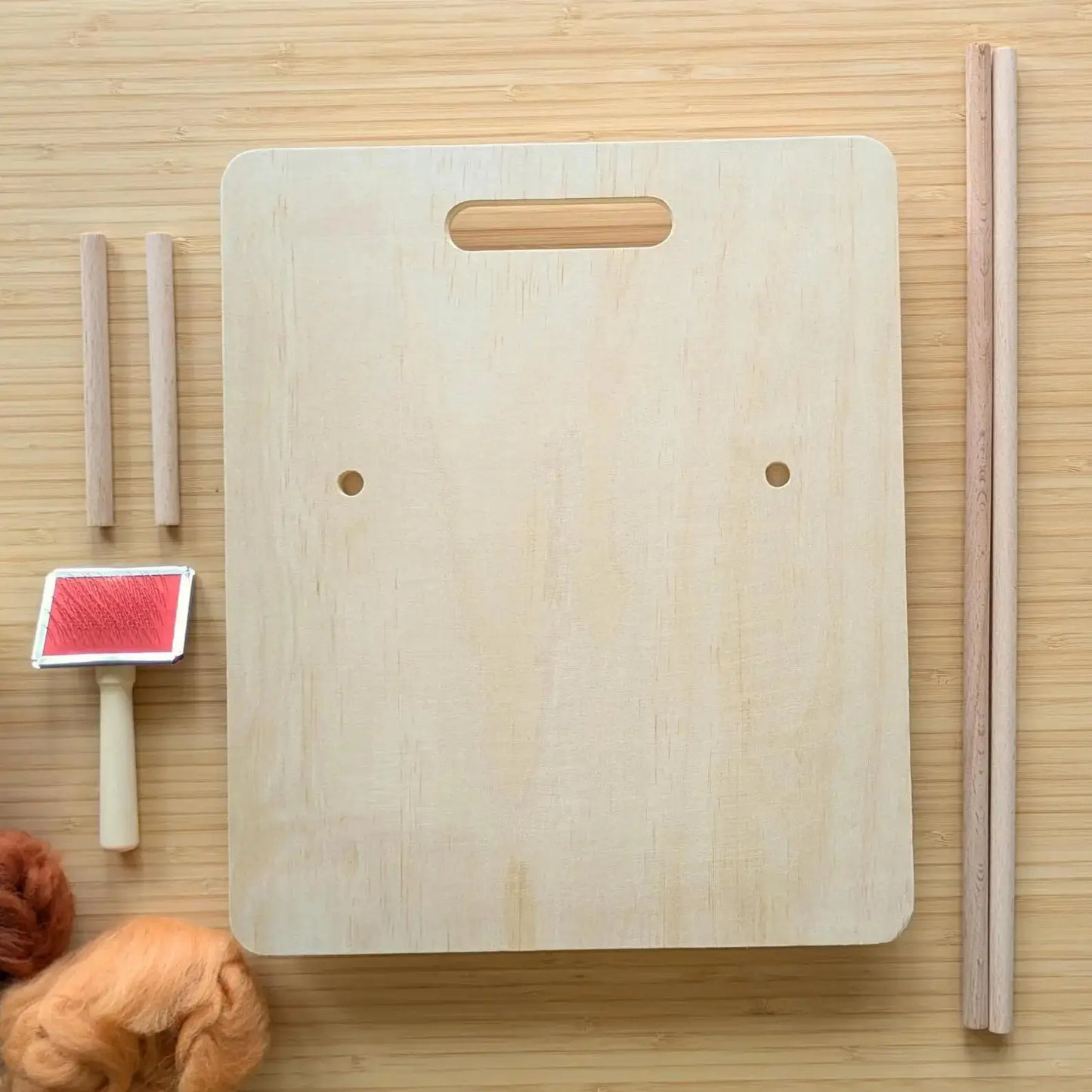 Wool Carding Board Hand Wool Carders Fiber Blending Mat for Wool Felting Making Rolags Fiber Mixing Preparation DIY Craft Tools Peaceful Pleasures Health and Wellness