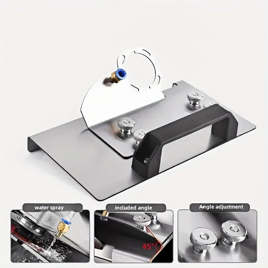 45 Tile Chamfer Metal Body Dust Removal Angle Grinder Tool Bevel Peaceful Pleasures Health and Wellness