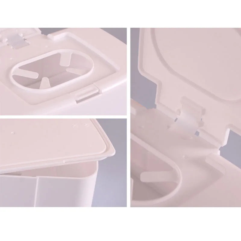 Portable Wet Wipes Dispenser Box – Plastic Napkin Holder
