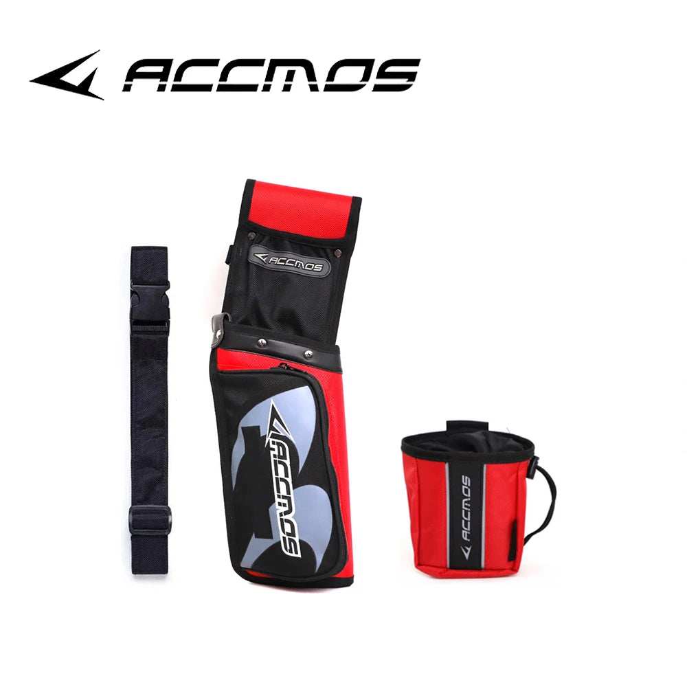 Arrow Quiver Release Bag Adjustable Strap Bow Arrows Recurve Compound