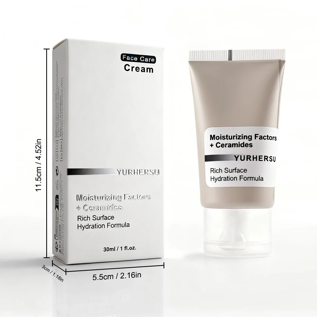 YURHERSU Ceramide Face Cream – Skin Barrier & Hydration 30ml