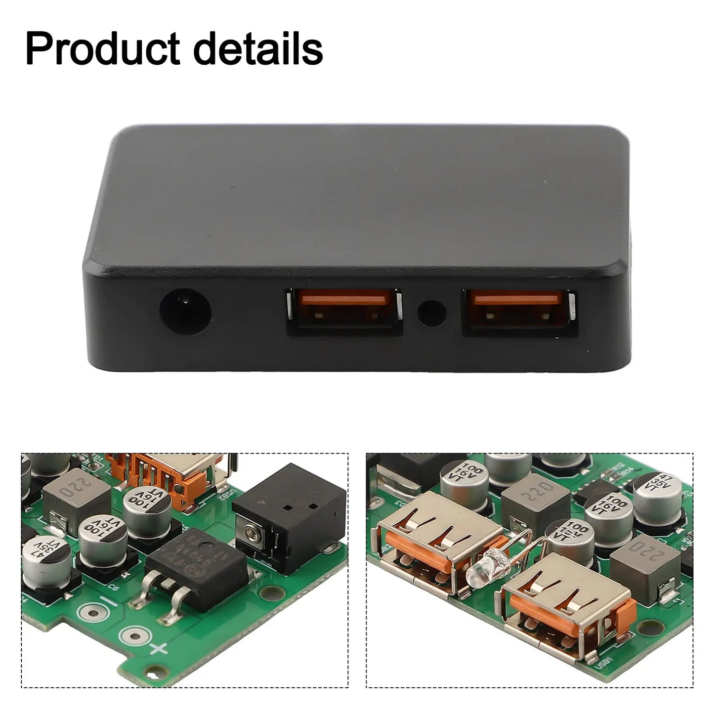 Solar Voltage Controller Dual USB Fast Charge Regulator Module